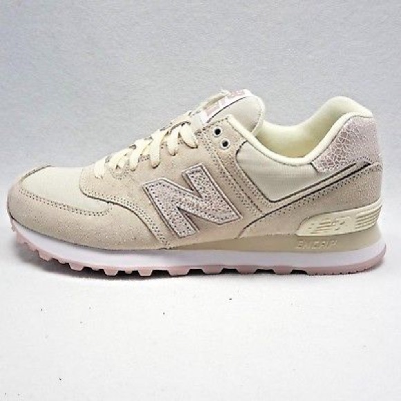 New Balance 574 Shattered Angora Faded Rose Pearl - Picture 2 of 8
